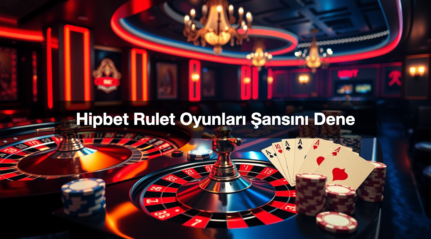 Hipbet Rulet Oyunları Şansını Dene